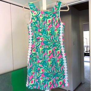 Lilly Pulitzer Guac and roll Mila shift size 0